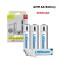 AiVR AA Type-C Batteries 2550mAh USB Rechargeable 4pc