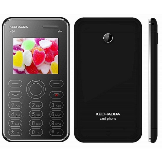 Kechaoda K66 Plus Card Phone Black