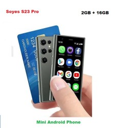 Soyes S23 Pro Super Mini Android Phone 2GB RAM 3 inch Green