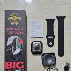 Z51 Smartwatch Watch 8 Display 1.92 inch Black