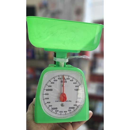 AOU Analog Kitchen Scale 5Kg