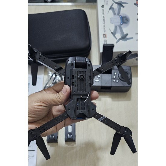 E99 PRO 4K WiFi Drone Dual Camera Dual Battery Foldable Drone