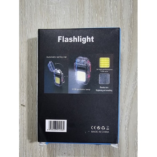 Flash Lights USB Arc Light LED Keychain Rechargeable
