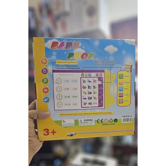 Musical Learning Baby Book Toys