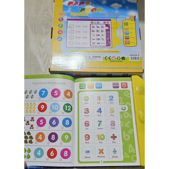 Musical Learning Baby Book Toys