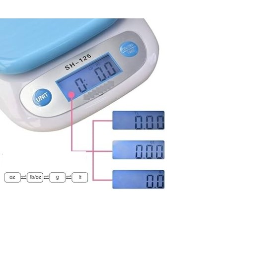 SH-125 Kitchen Weight Scale