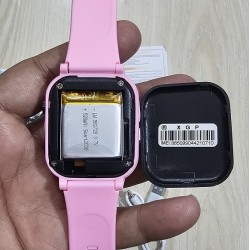 Smart2023 C005 GPS Calling Kids Watch With Camera Pink