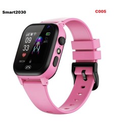 Smart2023 C005 GPS Calling Kids Watch With Camera Pink