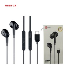 UiiSii CX Type C Heavy Base Earphone Black