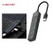 4 in 1 USB Hub Splitter Expander Transparent