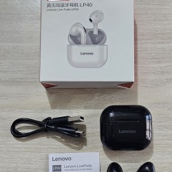 Lenovo LP40 TWS Bluetooth Earbuds Black