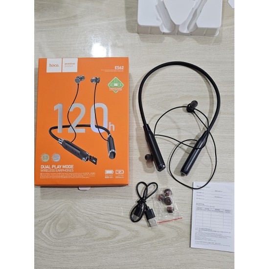 HOCO ES62 Magnetic Sports Earphones 120 Hours With TF Card