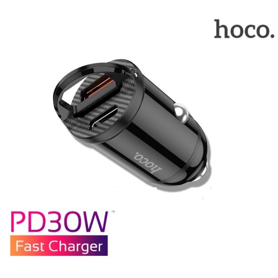 Hoco NZ2 PD 30W With QC 3.0 Car Charger