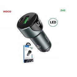 HOCO Z42 PD 20W Quick Car Charger Display