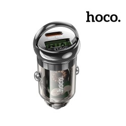 Hoco Z53A Car charger 30W With Type-C Cable