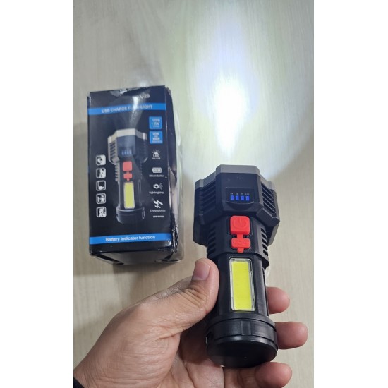 L29 Flashlight COB Rechargerable 5 LED Light