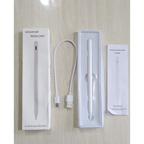 Universal Capacitive Stylus Pen Rechargable 