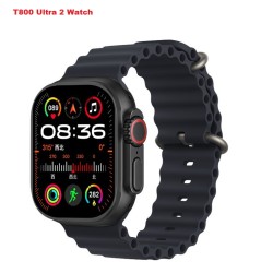 T800 Ultra 2 Smartwatch Bluetooth Calling Series 9 Black