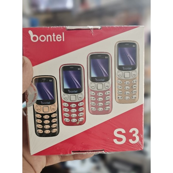 Bontel S3 Mini Phone Dual Sim Gold