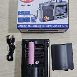 Epe Fp-1781U FM Radio Player With Usb Music Torch