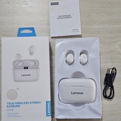 Lenovo HT18 TWS Bluetooth Wireless Headphone White