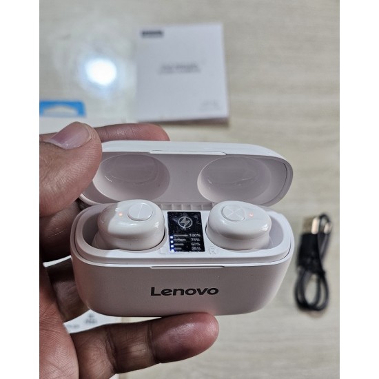 Lenovo HT18 TWS Bluetooth Wireless Headphone White