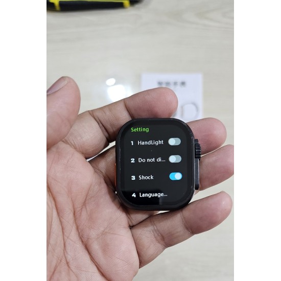 T900 Ultra 2 Smartwatch Bluetooth Calling Series 9 Black