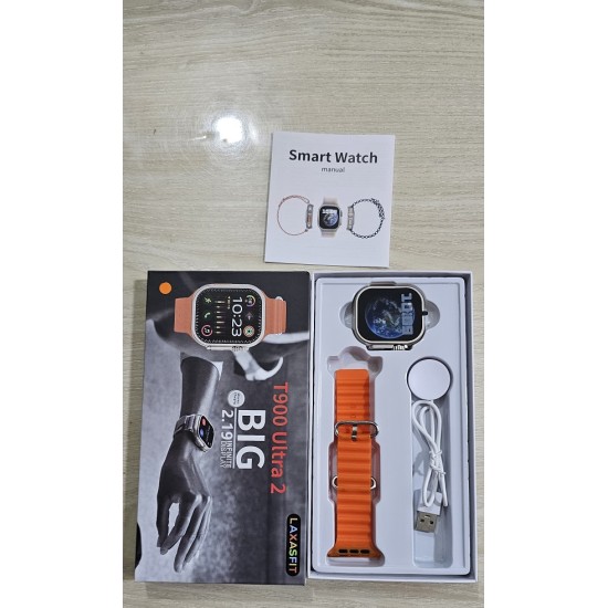 T900 Ultra 2 Smartwatch Bluetooth Calling Series 9 Orange