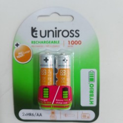 Uniross Rechargeable AA Hybrio Battery - Original