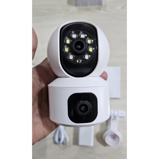 V380 Pro Dual Lans Wifi Camera 1080p Rotatable 360