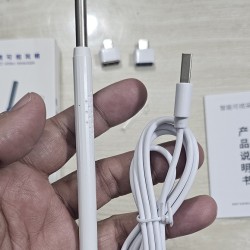Wireless 3 In 1 USB Otoscope Visual Ears Cleaning Earpick Endoscope
