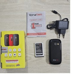 Bytwo B301 folding Flip Mobile Phone Magic Voice Black