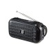 D12 Rechargable Bluetooth Solar FM Radio With Flashlight