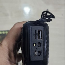 D12 Bluetooth Solar FM Radio Player With Flashlight