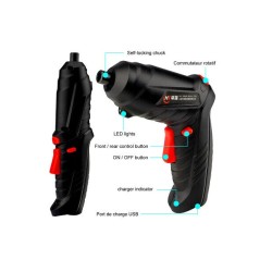 Electric Screwdriver Cordless Electric Drill Rechargable