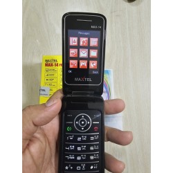 Maxtel Max 14 Folding Mobile Phone Dual Sim Blue
