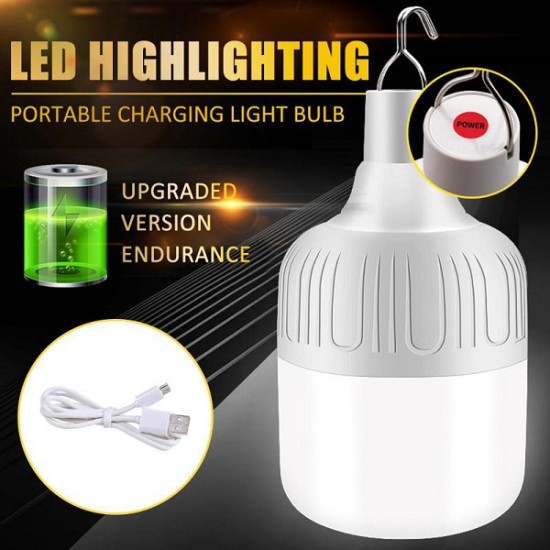 LED Lamp Bulbs USB Rechargeable 