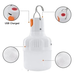 Outdoor USB Rechargeable LED Lamp Bulbs