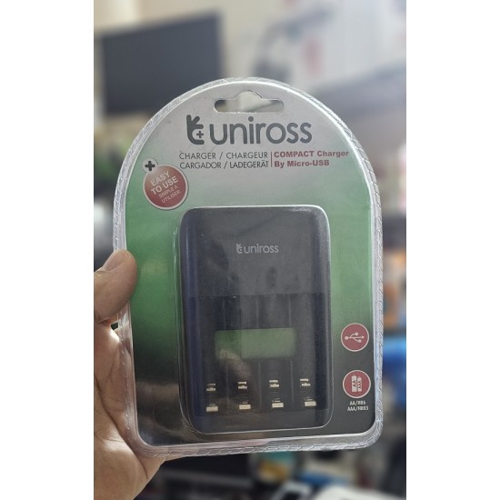 Uniross Compact Charger for AA/AAA Battery