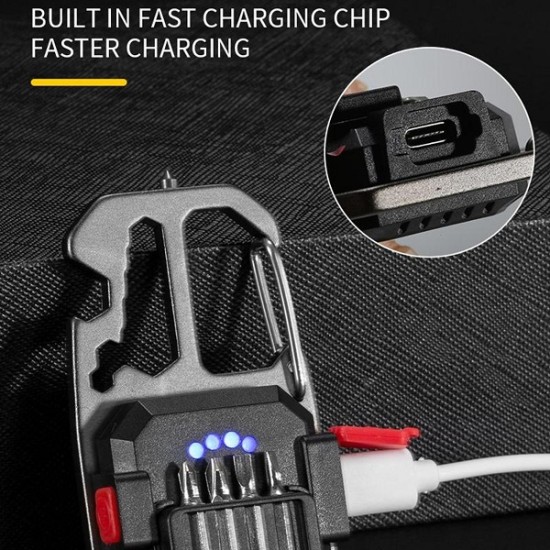 W5138 COB Rechargable keychain Light