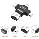 4 in 1 OTG Card Reader For All Mobile And Pc