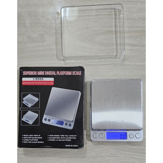 I2000 Digital Weight Scale Food Kitchen 0.01g/3000g