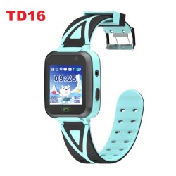 TD16 GPS LBS Kids Smart Watch Camera Touch Display Waterproof - Black