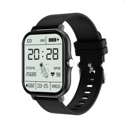 GT20 Smart Watch Bluetooth Calling Touch Display - Black