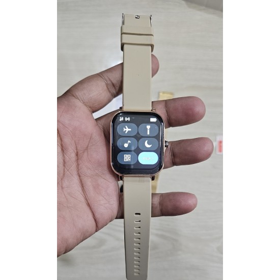 GT20 Smart Watch Bluetooth Calling Touch Display Double Strip Gold