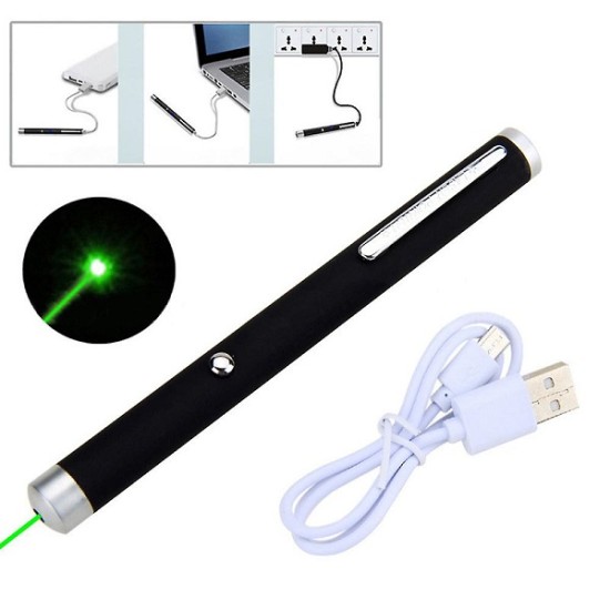 Pata Rechargeable Usb Green Laser Pointer