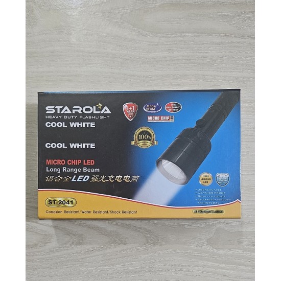 Starola St2041 Mini Flash Light Rechargable
