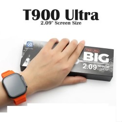 T900 Ultra Smart Watch Bluetooth Calling Option Watch 8 - Orange