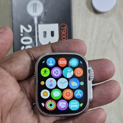 T900 Ultra Smart Watch Bluetooth Calling Option Watch 8 - Orange