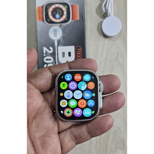 T900 Ultra Smart Watch Bluetooth Calling Option Watch 8 - Orange T900 Ultra Smart Watch Bluetooth Calling Option Watch 8 - Orange